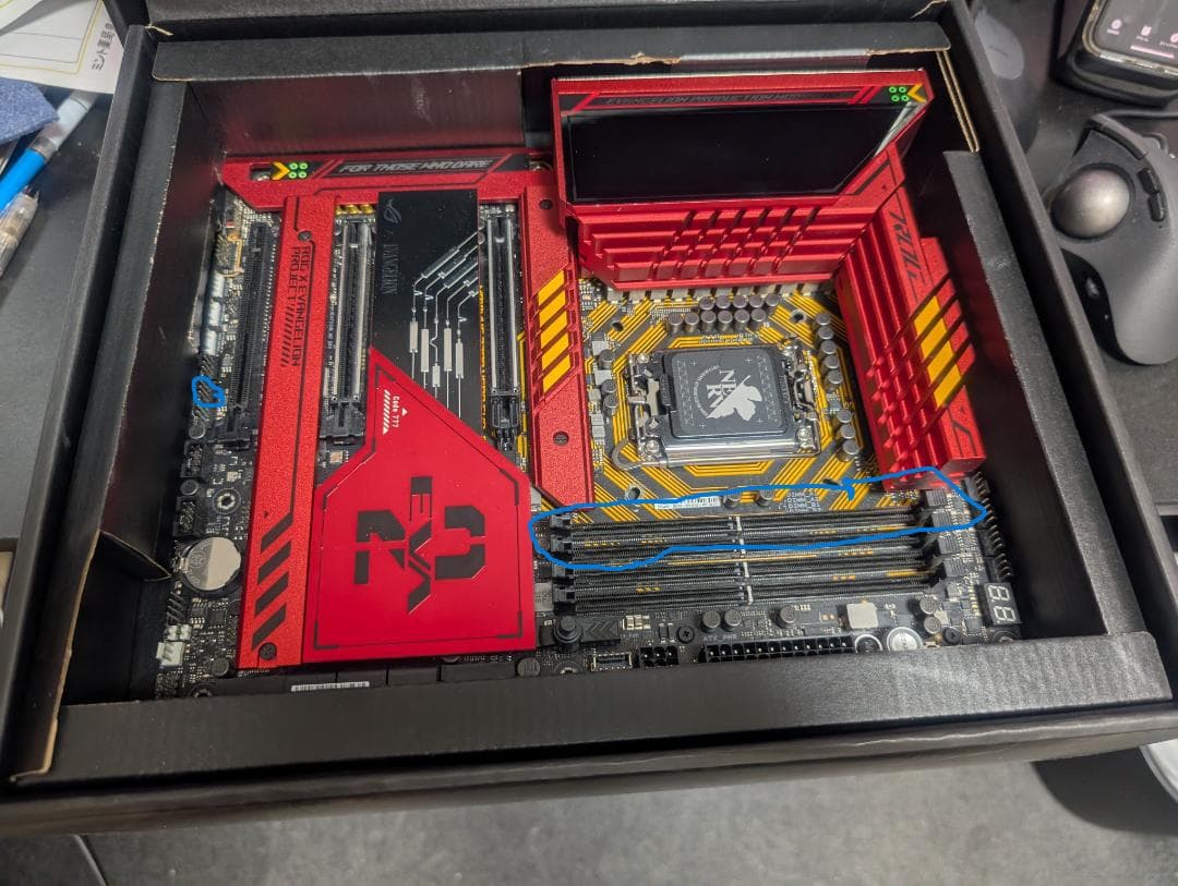 B*T様 不具合ROG MAXIMUS Z790 HERO EVA-02 EDI