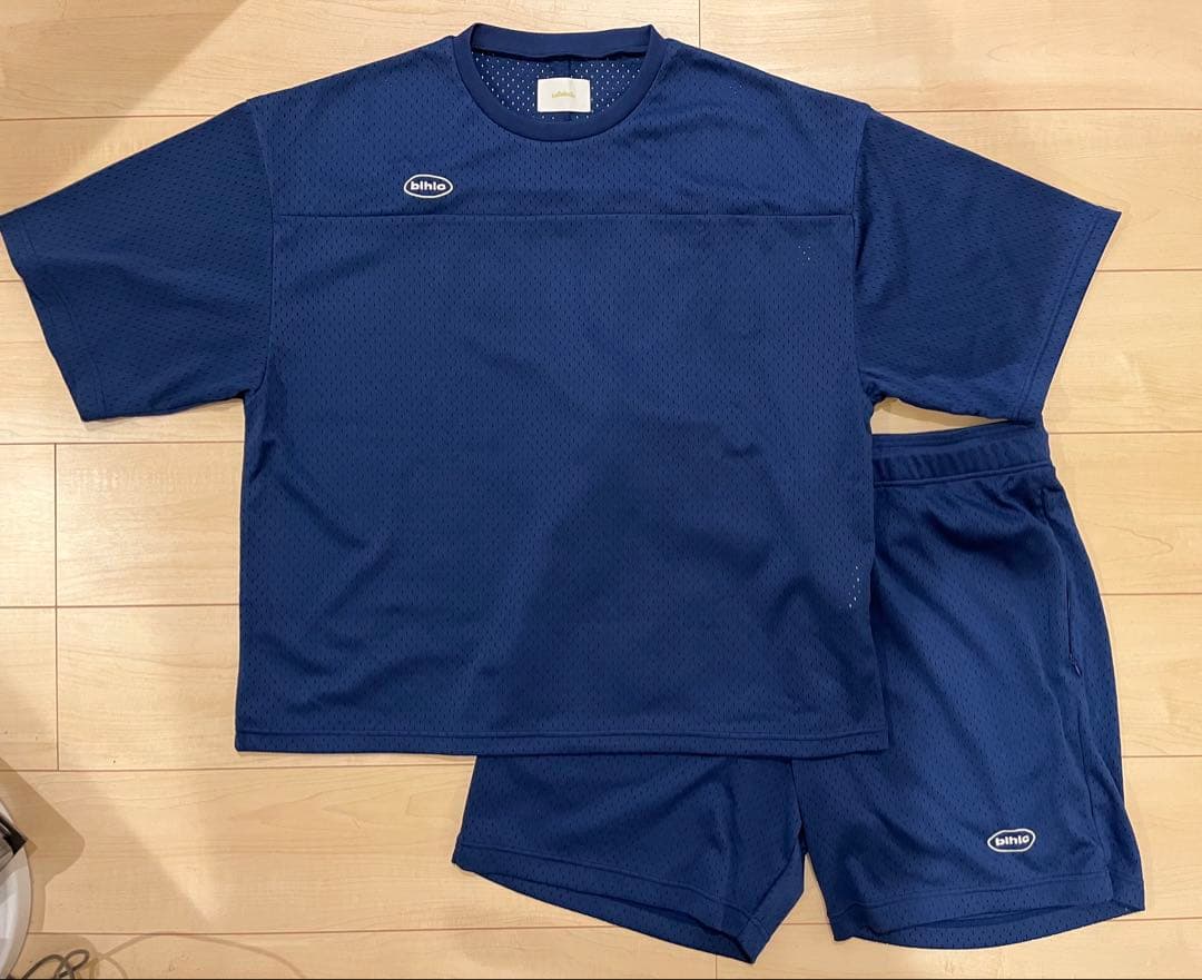 blhlc Oval Logo Mesh Shorts/Teeセットアップ
