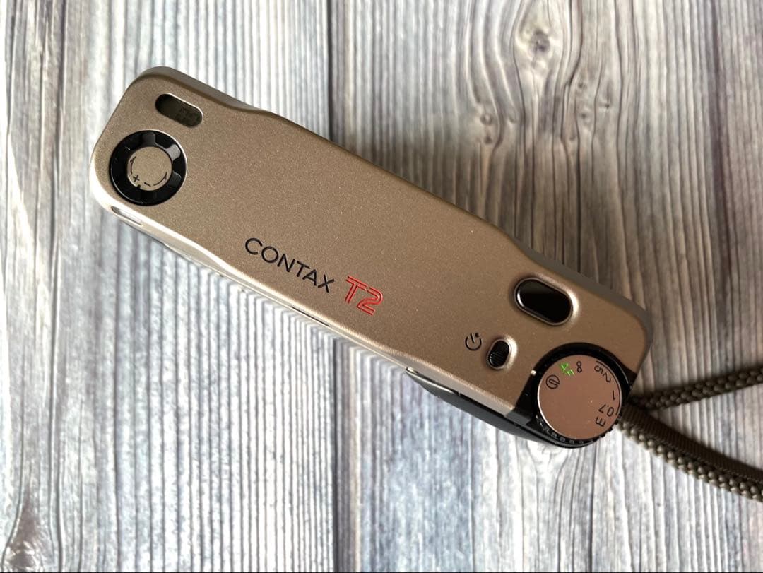 美品！CONTAX T2 シルバー コンパクトカメラ