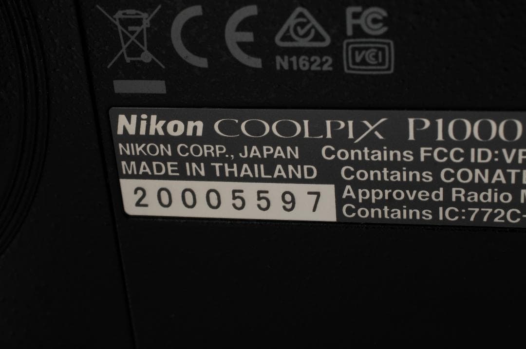 【美品 箱付き】ニコン NIKON COOLPIX P1000 デジタルカメラ