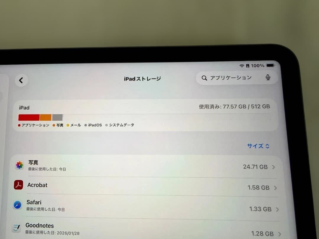 iPad Pro (第5世代) スペースグレー 512GB Pencil付き