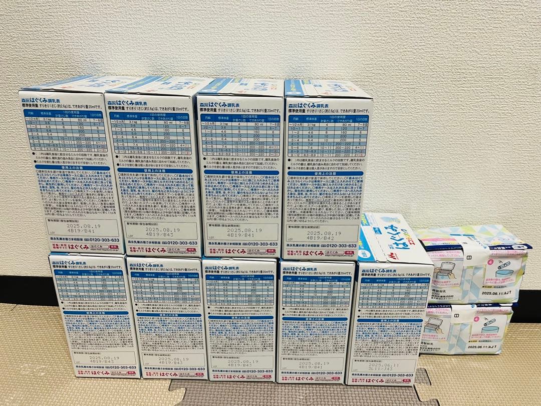 【今がお買い得】新品＆送料無料 はぐくみエコらくパック 800g 10個分セット