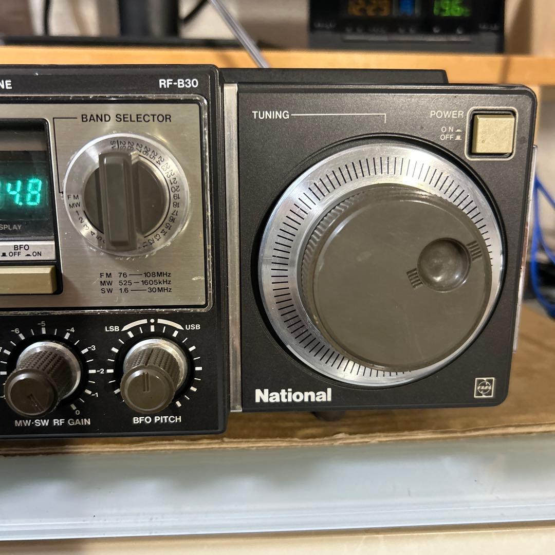 National ナショナル RF-B30 BCLラジオ 短波ラジオ 動作品