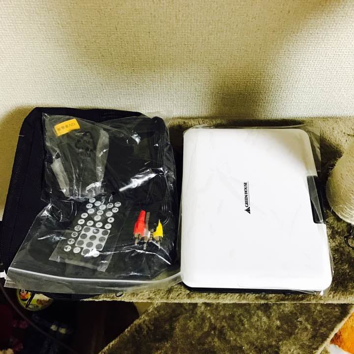 #ポータブルDVDプレーヤー #美品 #本体、コード付 #車専用コードあり