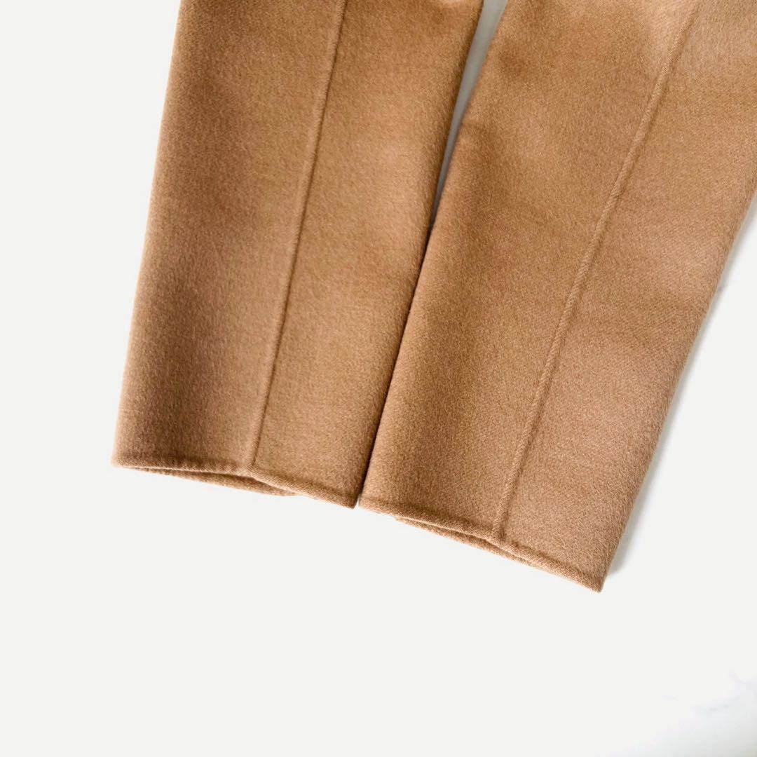 美品✨️マックスマーラ　クチートアマーノ　ダブルブレスト　リバーコート　アンゴラ