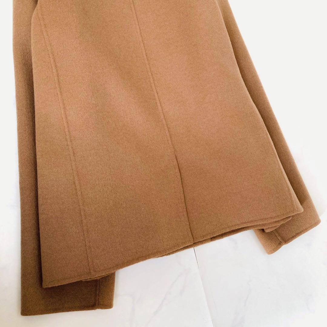 美品✨️マックスマーラ　クチートアマーノ　ダブルブレスト　リバーコート　アンゴラ