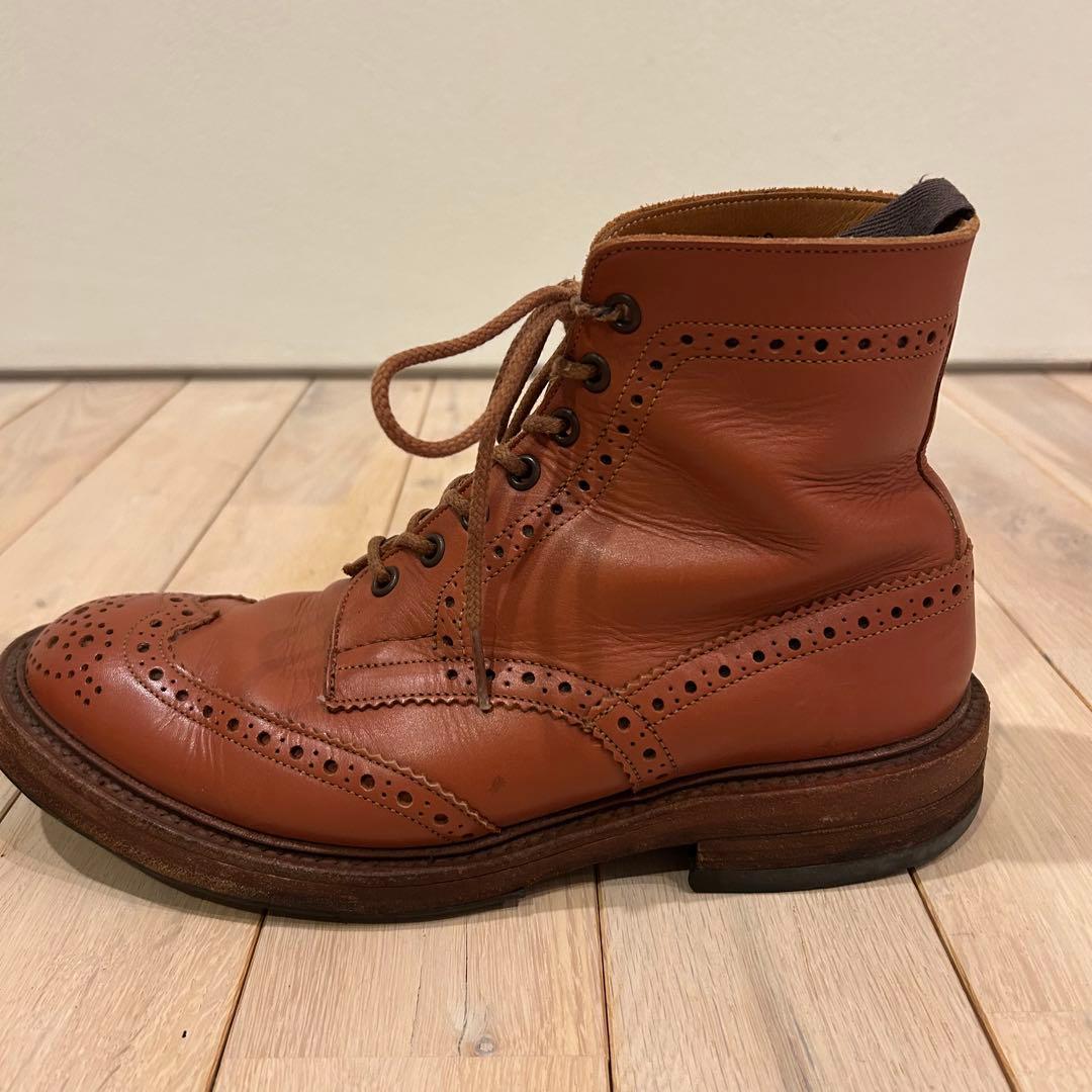 トリッカーズ 2508モールトンカントリーブーツUK8.5 旧タグ90年代