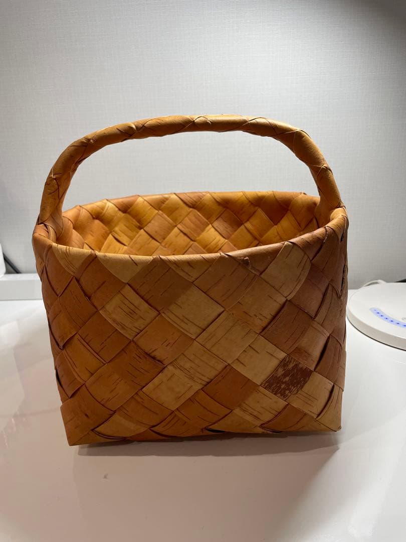 白樺かご　フィンランド製