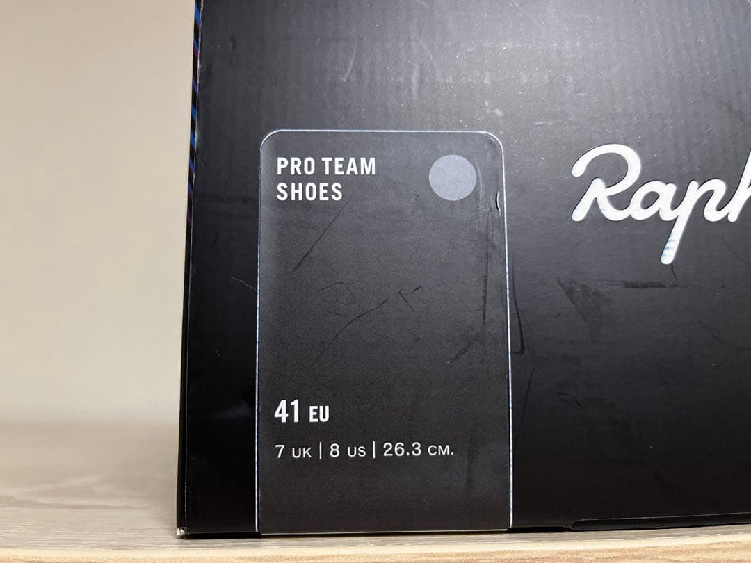 I*a様 RAPHA プロチーム シューズ 公道使用無し ホワイト サイズ41