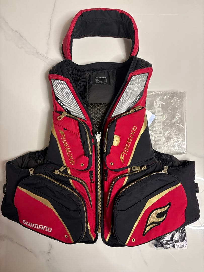 シマノ ファイアブラッド　ライフジャケット VF-111U Lサイズ