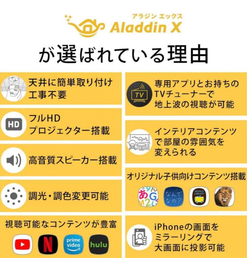 Aladdin X2Plus プロジェクター