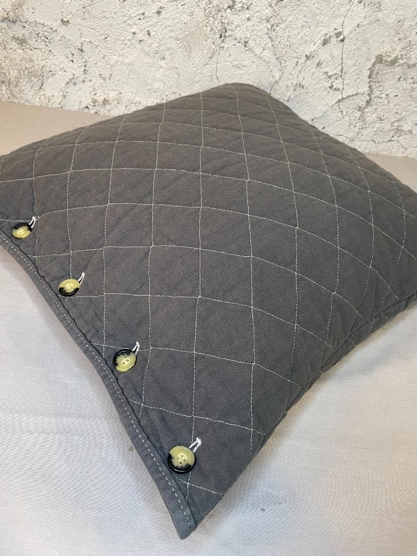 ⚫︎RHC x Utility Canvas /キルティングクッション⚫︎グレー