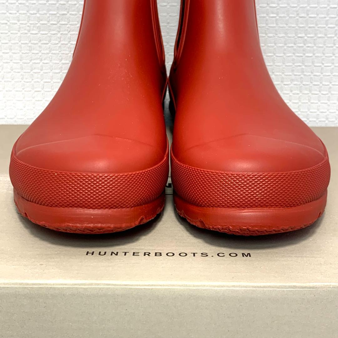 新品箱付き✨ハンター オリジナルチェルシー サイドゴア レインシューズ　UK3
