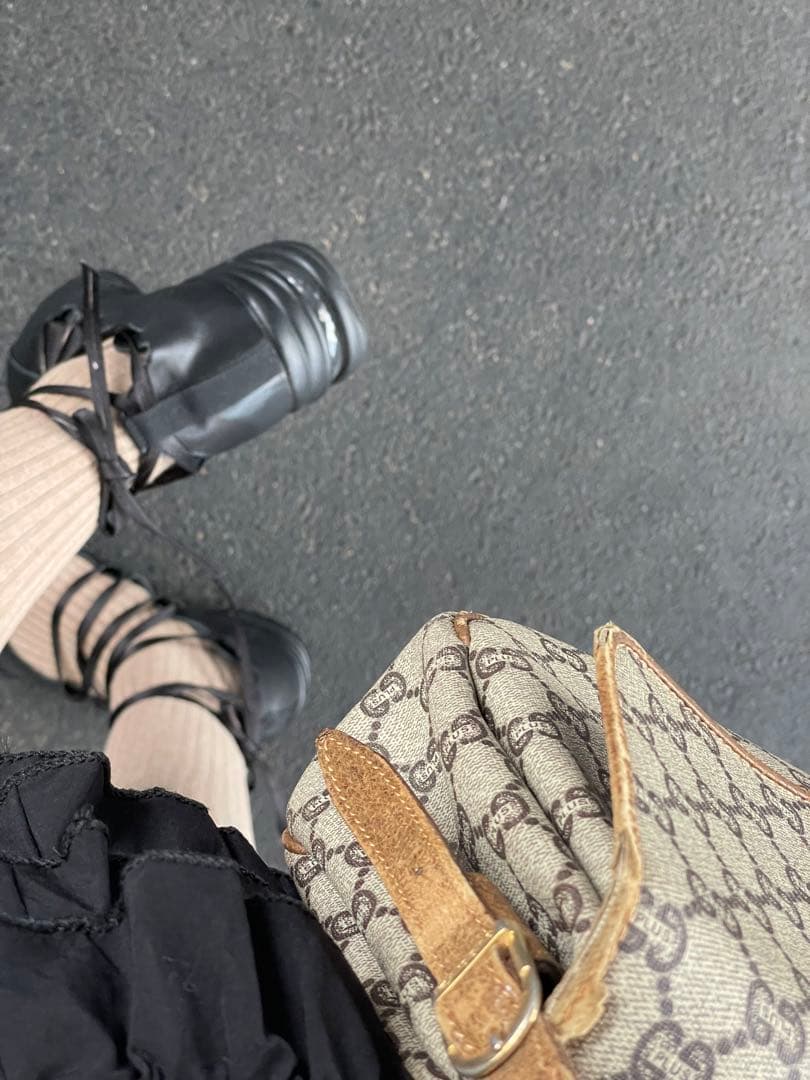 foundrymews レースアップシューズ