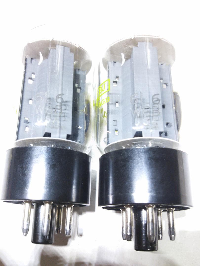 真空管 6L6WGB SYLVANIA マッチ品2本