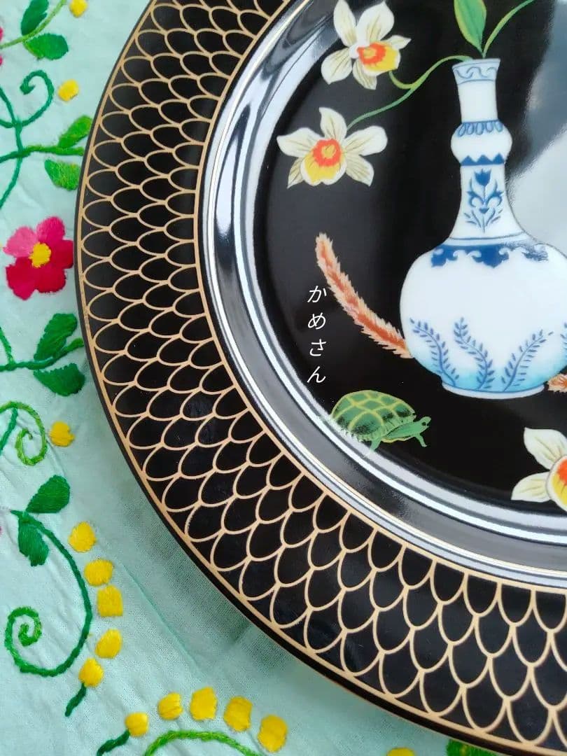 希少品Lynn Chase❁ディナー４枚MONKEY GARDEN 27.5cm