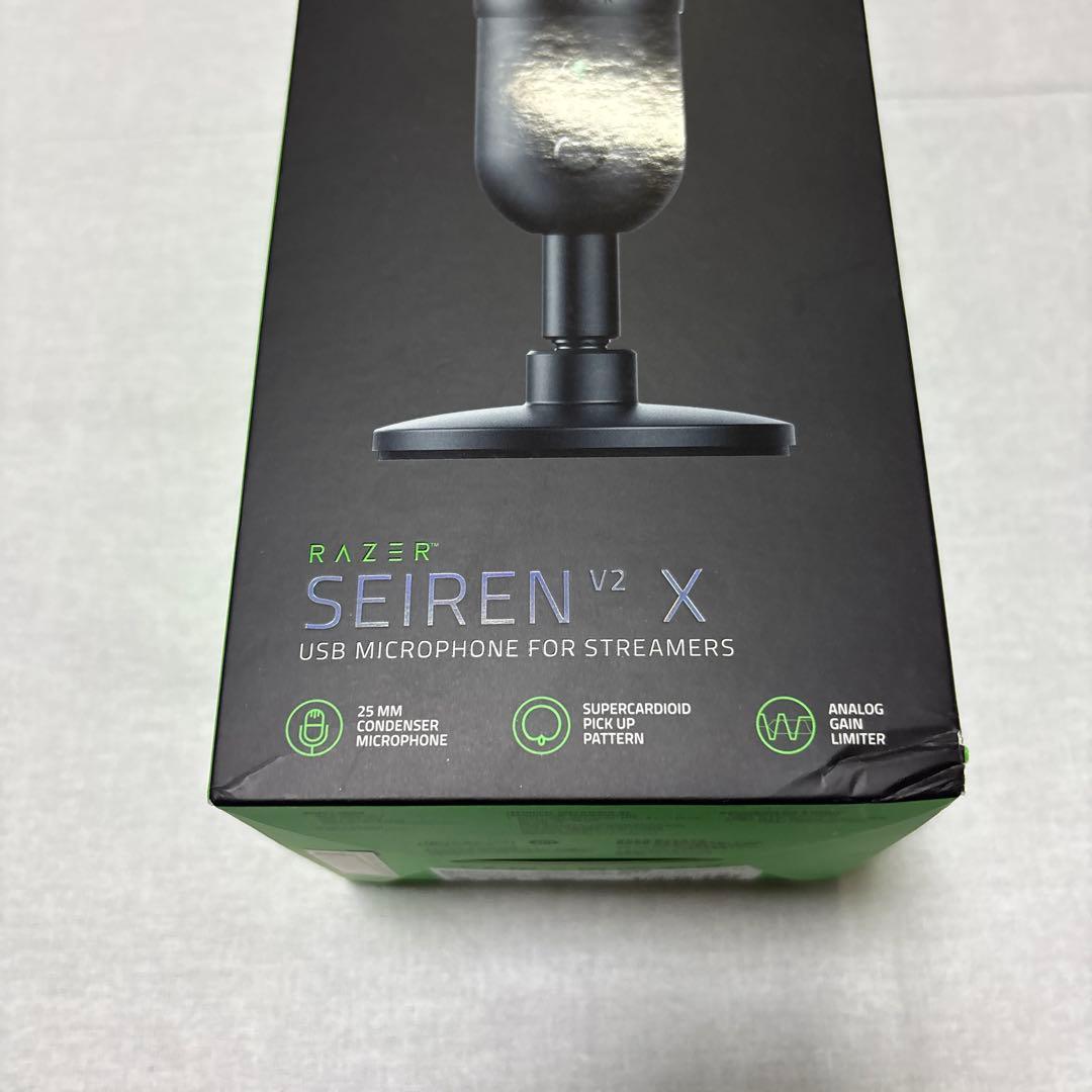 新品未開封　Razer Seiren V2 X USBマイク