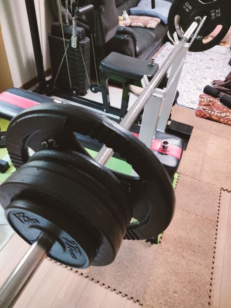 【最終値引】ベンチプレスセット　アイロテック＋　ボディーマーカーダンベルセット