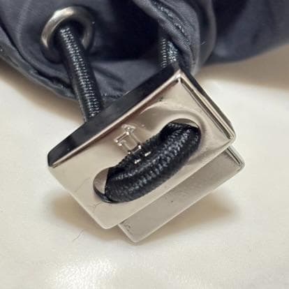 美品 ヘルノ ハイブリッドナイロンジャケット ニット切替 紺 46 tt1