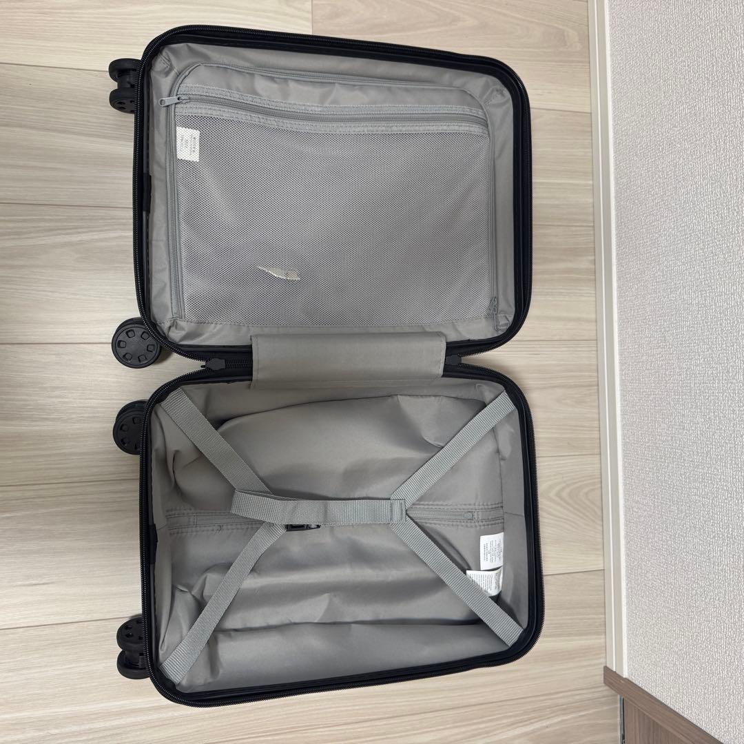 無印良品 バーを自由に調節できる ハードキャリーケース 20L