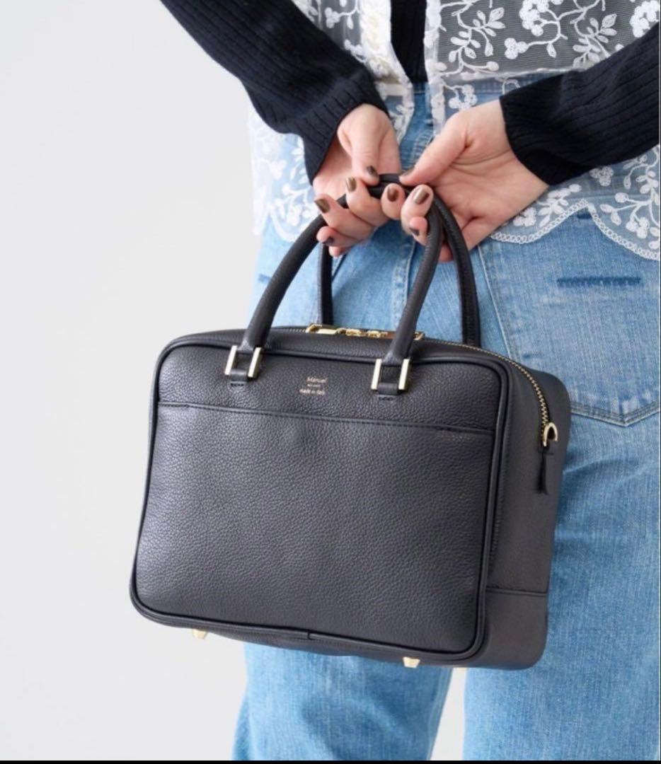 2024 イエナ　マニュエルミラノ　レザーバッグ　ショルダー　　グレー