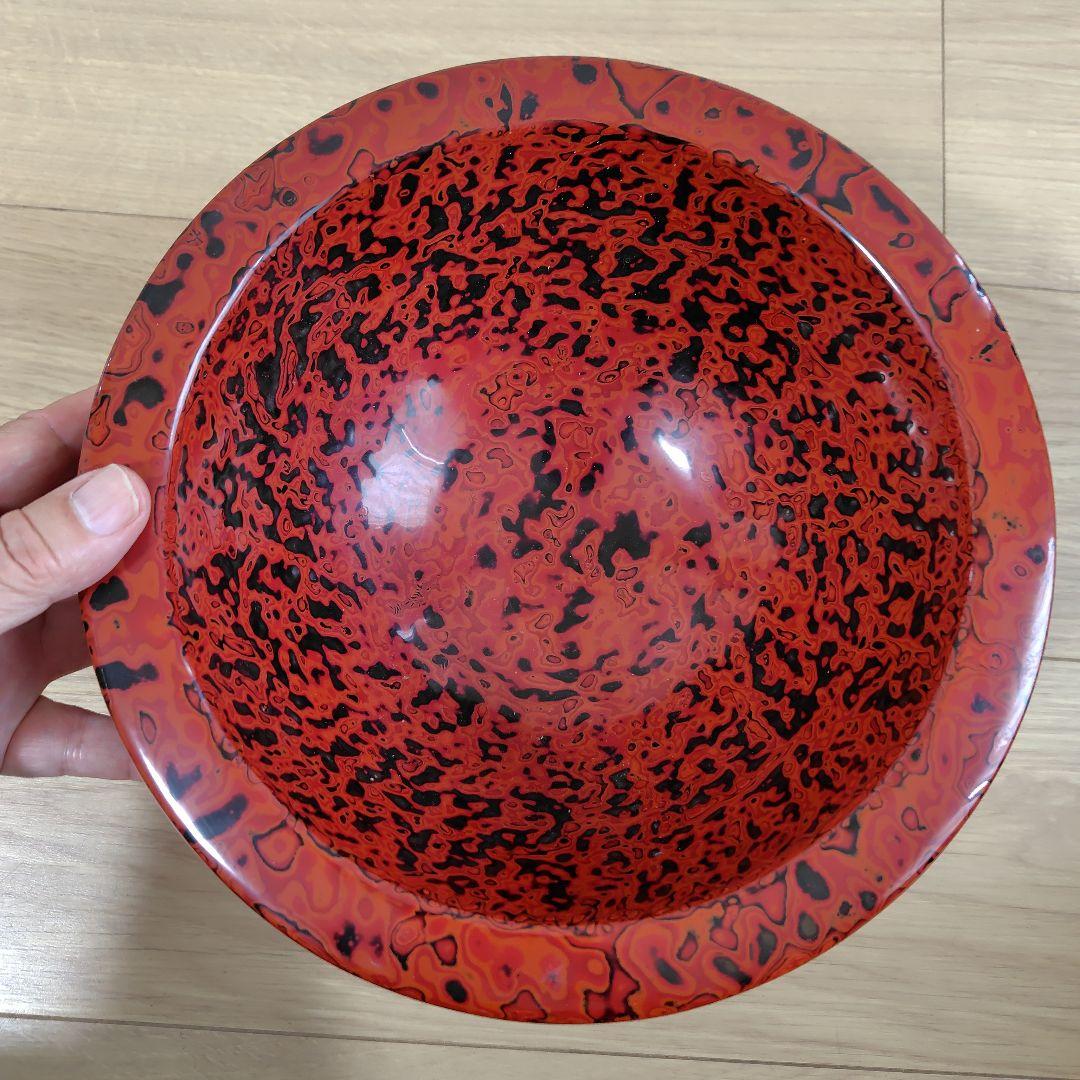 会津塗り 乾漆鉢 何重にも塗られた漆塗り　最終値下げ！