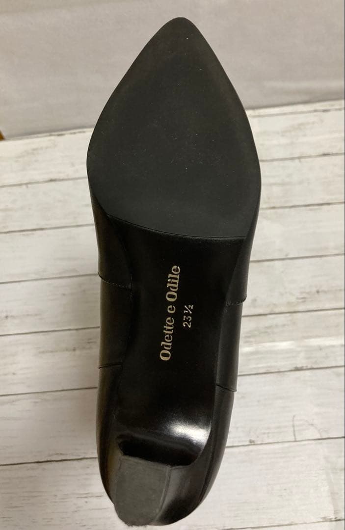 Odette e Odile ルーズロングブーツ オデットエオディール ブラック