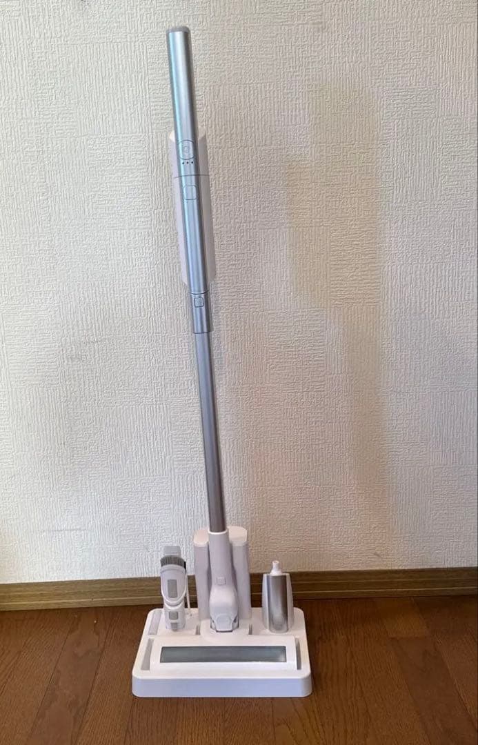 AQUA スティッククリーナー AQC-HX1R-W本体 充電スタンド付き