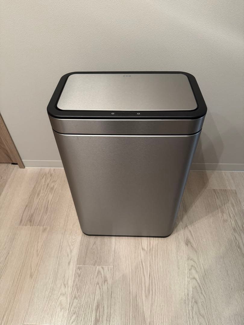 【新品未使用】EKO ステンレス製ごみ箱 EK9568 50L