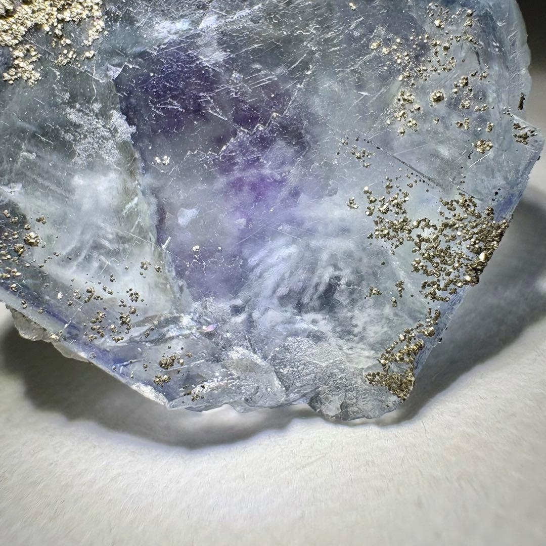 478 中国　ヤオガンシャン産　フローライト&パイライト