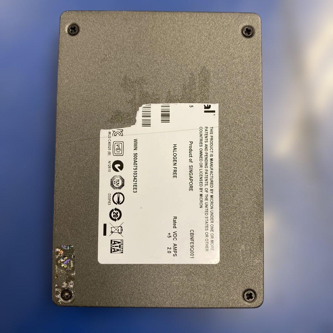 ♠︎送料込み★ Crucial 2.5イン SSD2000GB 9mmジャンク品