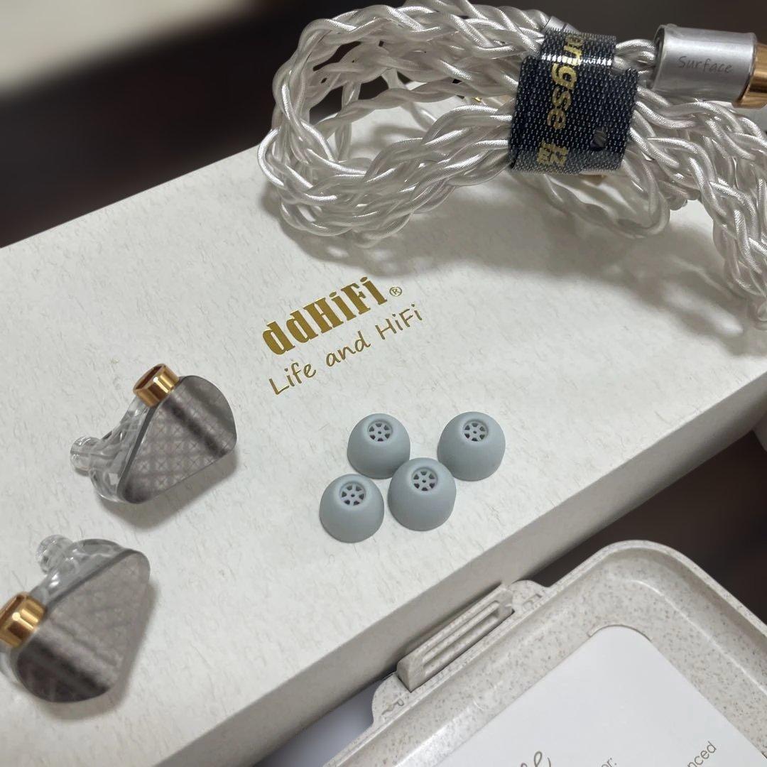 ddHiFi×水月雨 Surface E14D (4.4mm)美品