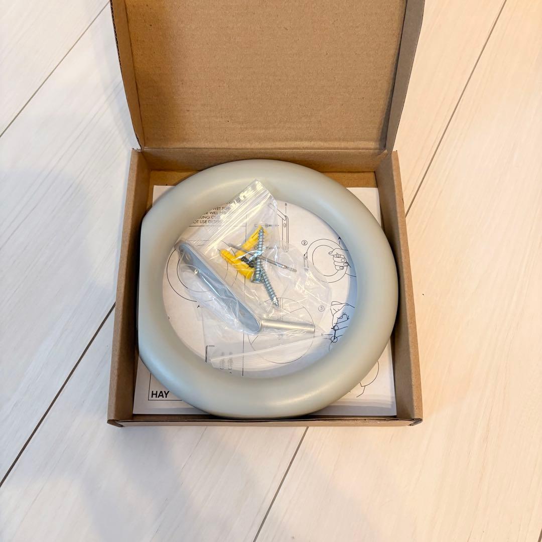 HAY GYM HOOK ライトグレー　Lサイズ