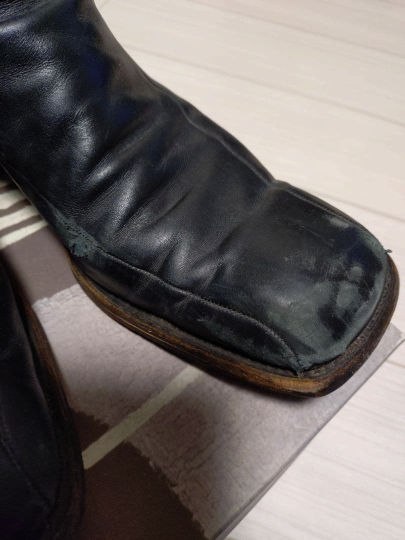 。*様 Alfredo Bannister　90'sスクエアトゥ サイドジップブ