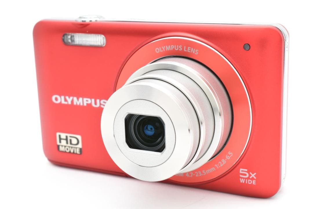 【新品未使用】OLYMPUS VG-120 レッド　動作確認済