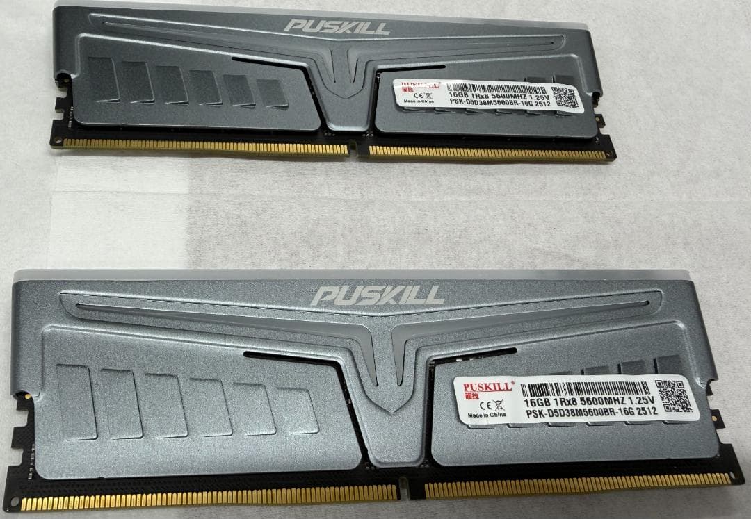 ニ*生様 【メモリー】DDR5 5600MHz 32GB(16GB×2本)ID: