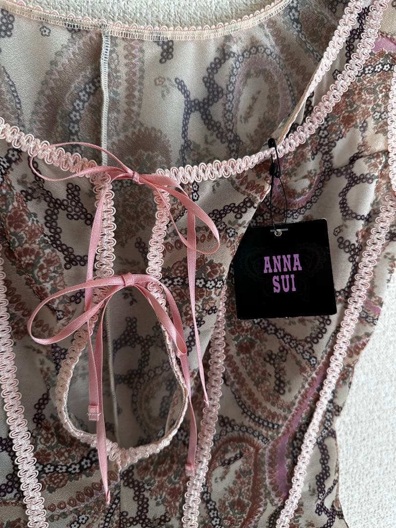 ✴︎レア新品未使用✴︎即購入ok✴︎ANNA SUI ペイズリー柄キャミソール