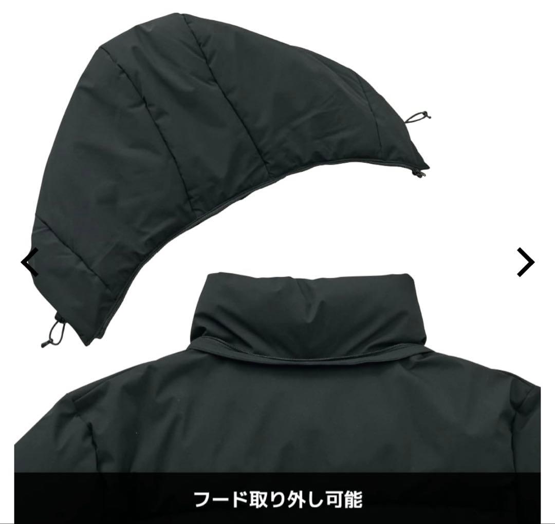 ワークマン エックスシェルター プレミアム ギガパフダウンコート 3L グリーン