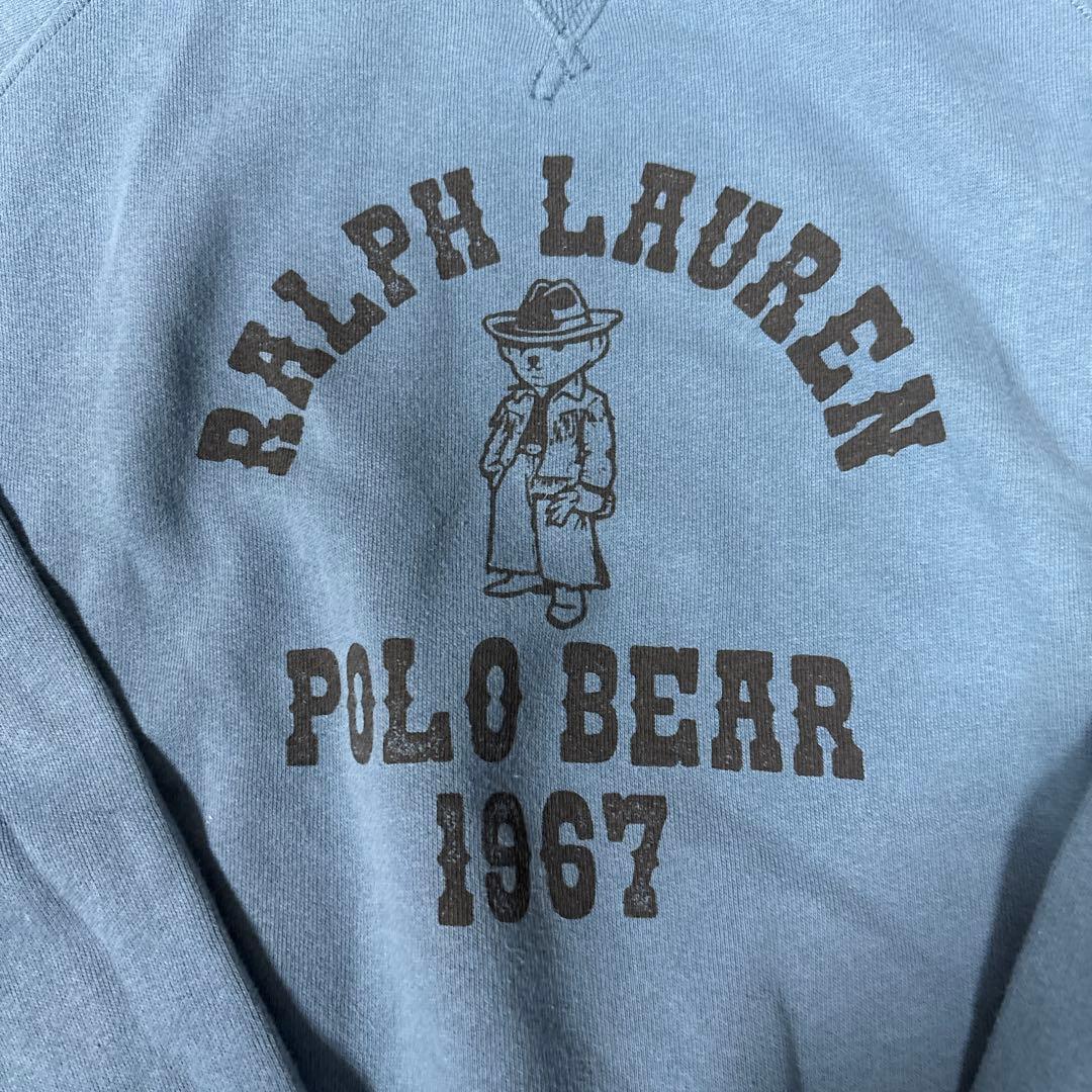 完売品　poloベア ポロベア オーバーサイズ フリース クルーネック