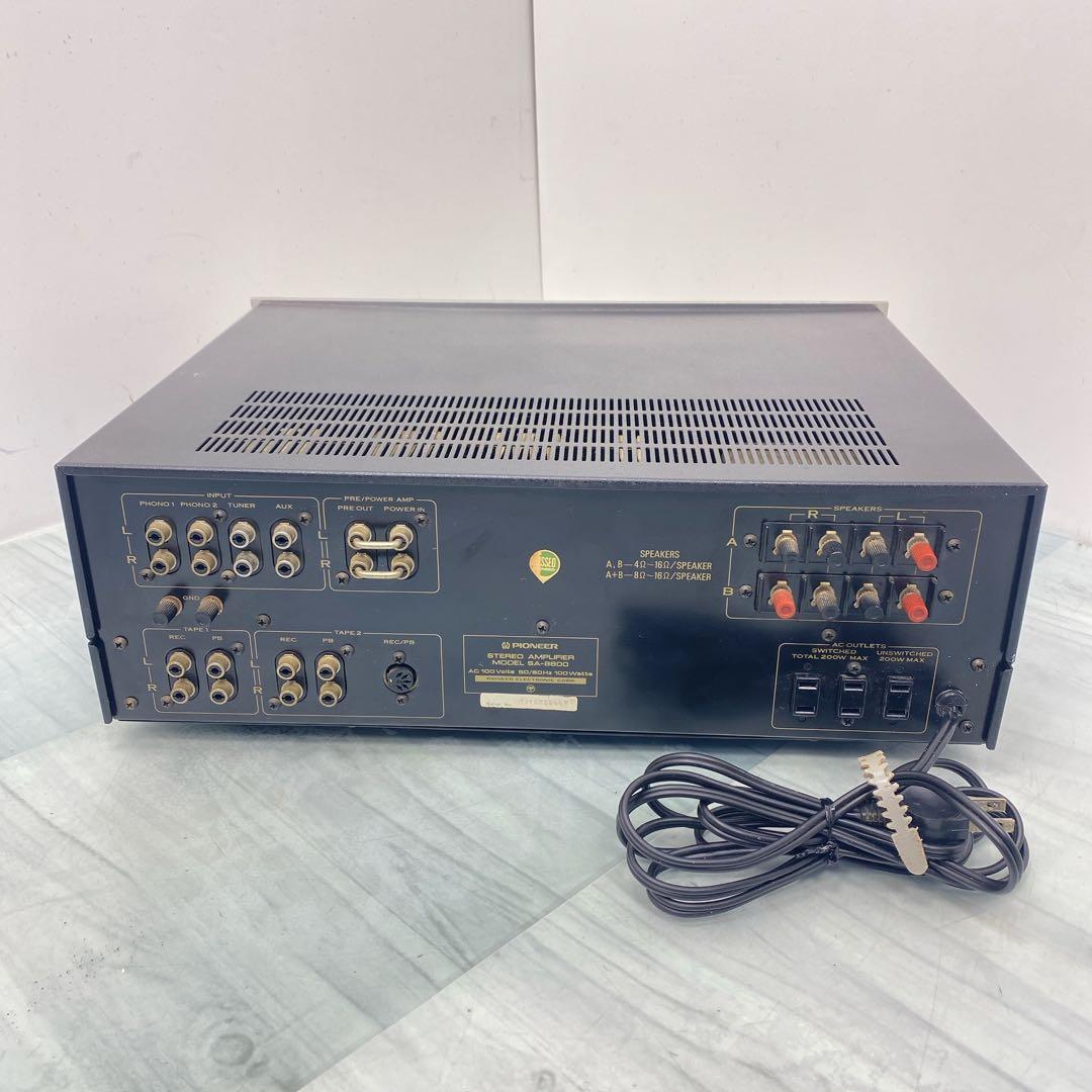 Pioneer パイオニア ステレオ プリメインアンプ SA-8800