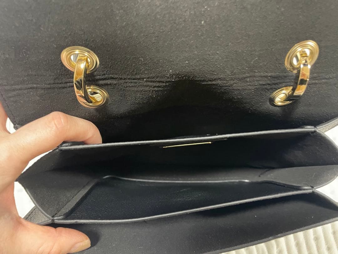 FURLA 新品未使用　ショルダー付きハンドバッグ　黒