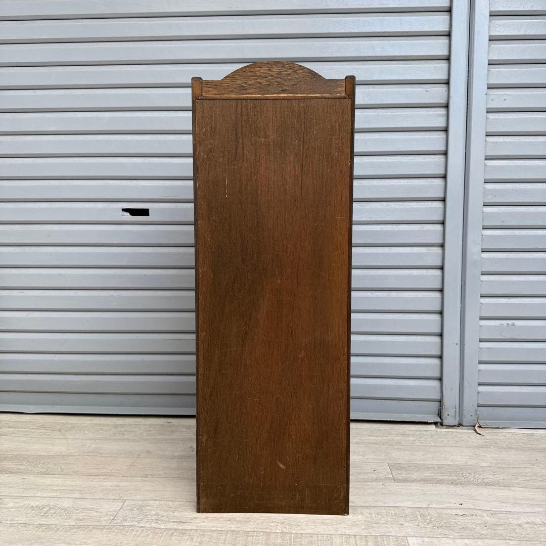 三越 ブルージュ スリムオープンシェルフ　キャビネット オーク　英国カントリー調