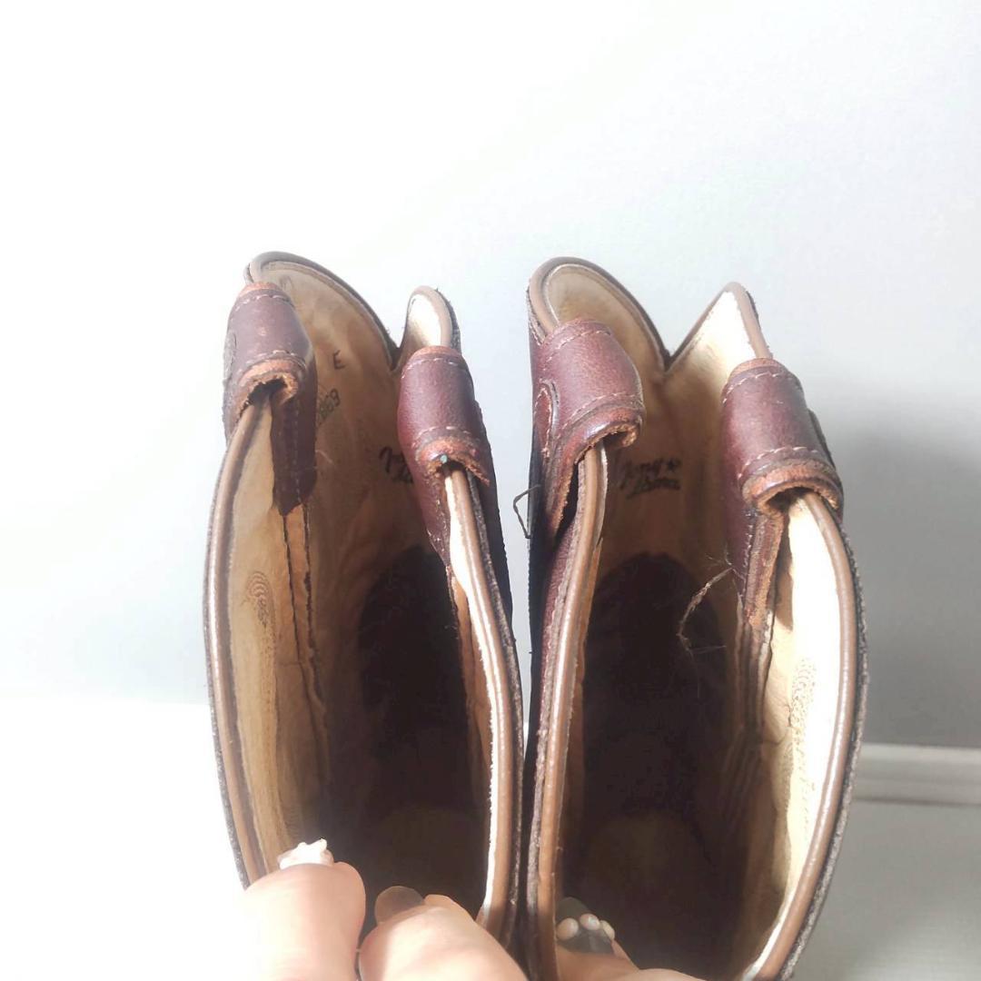 Tony Lama ウエスタンブーツ ブラウン キャメル レザー 9サイズ