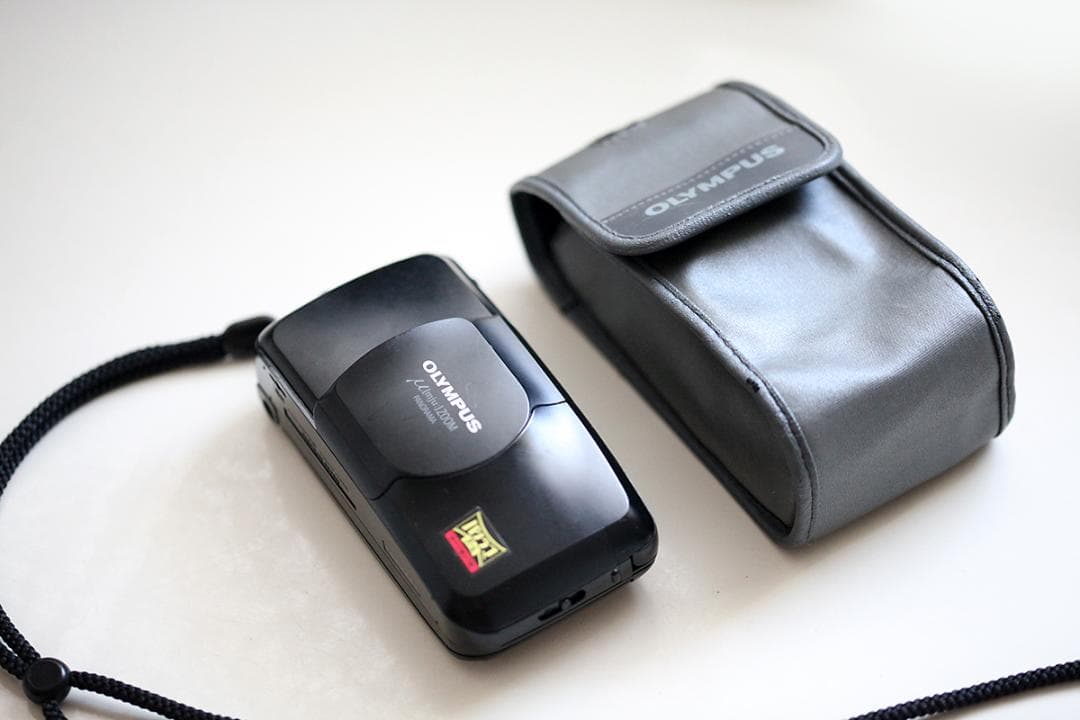 フィルムカメラ Olympus mju zoom panorama Q946