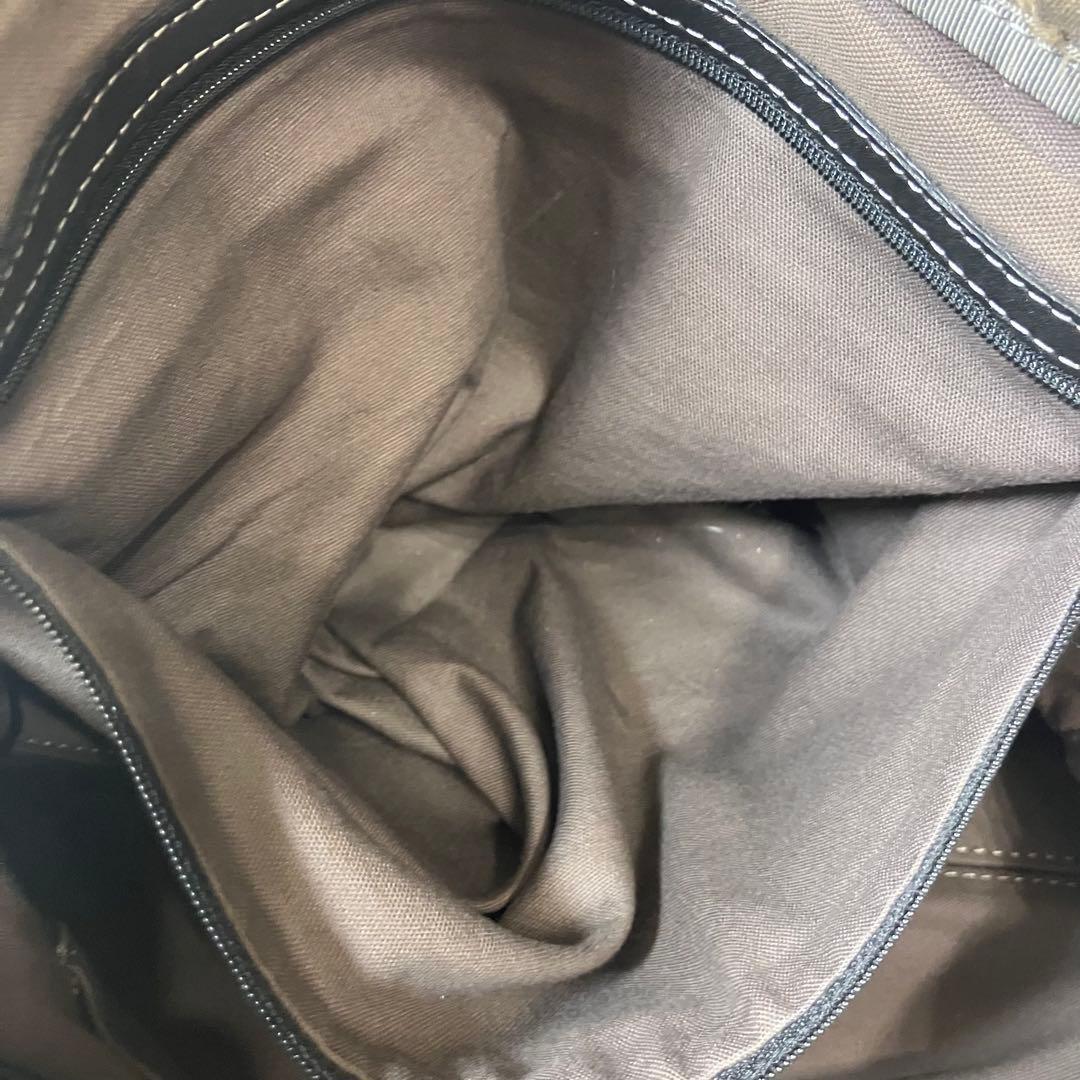 美品✨土屋鞄 プロータ ３室 2way レザー ステッチ ビジネスバッグ 黒