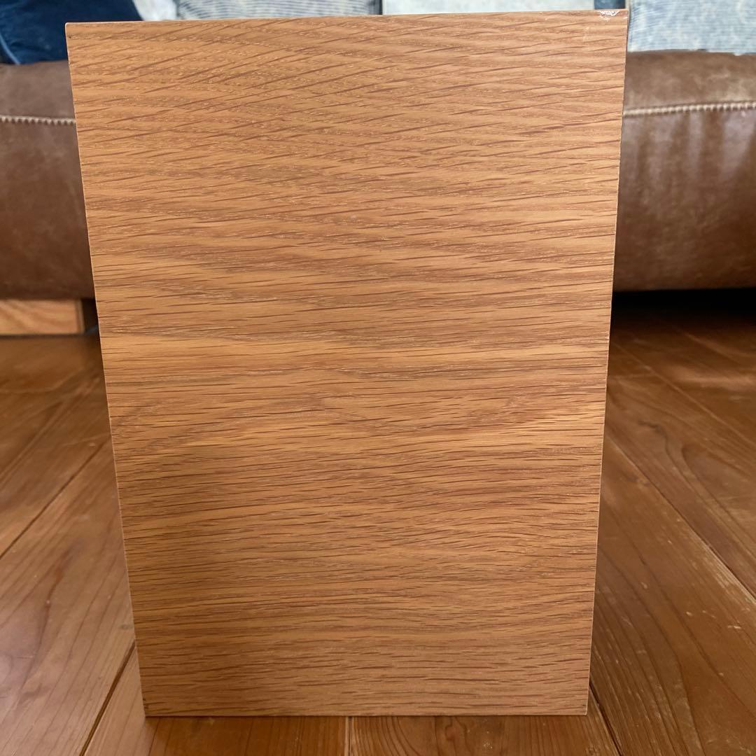 廃盤　希少　無印 スタッキングチェスト　オーク材　ハーフ　オープン　2つ