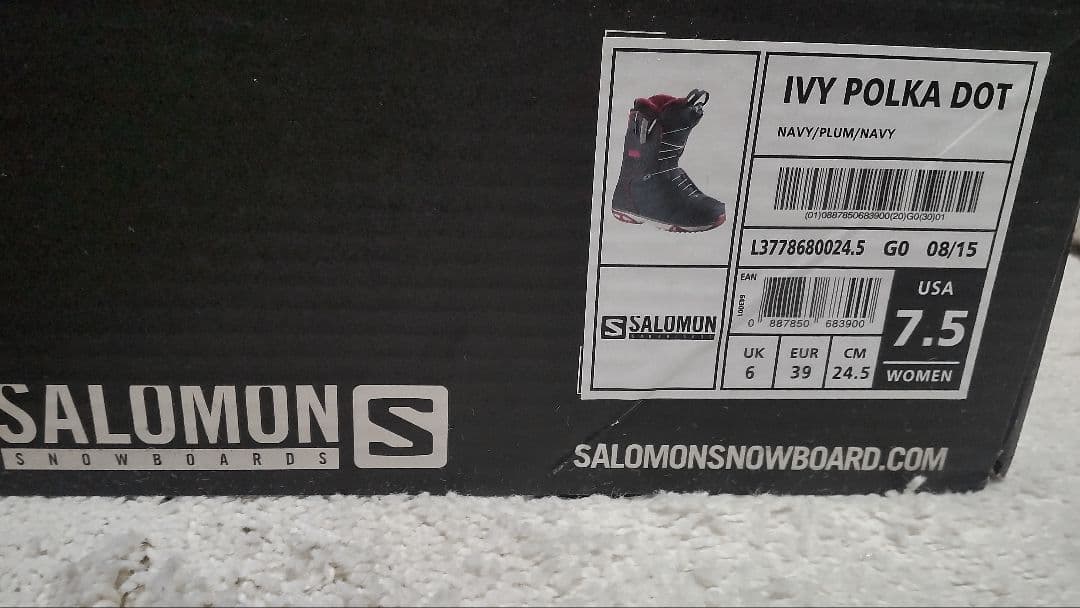 【定価37,400円】SALOMON ♡ スノボブーツ 24.5cm レディース