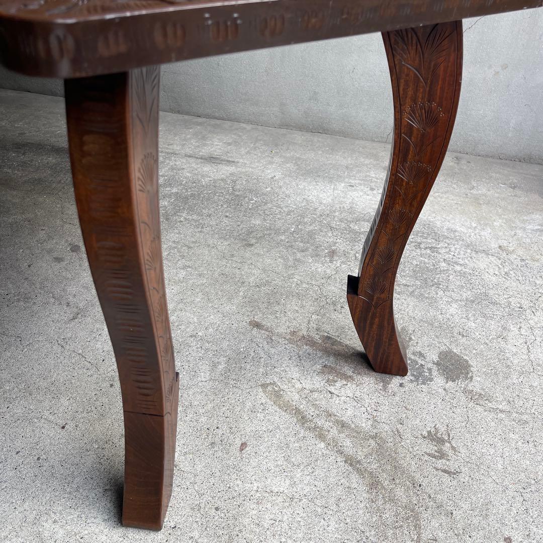 軽井沢彫　センターテーブル