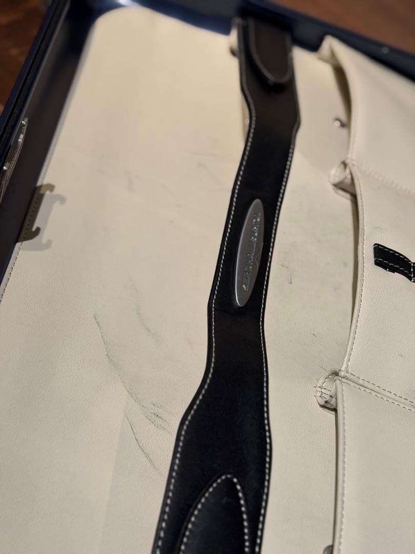 t*a様 ゼロハリバートン アタッシュケース ポリカーボネート ブルー ダイヤル