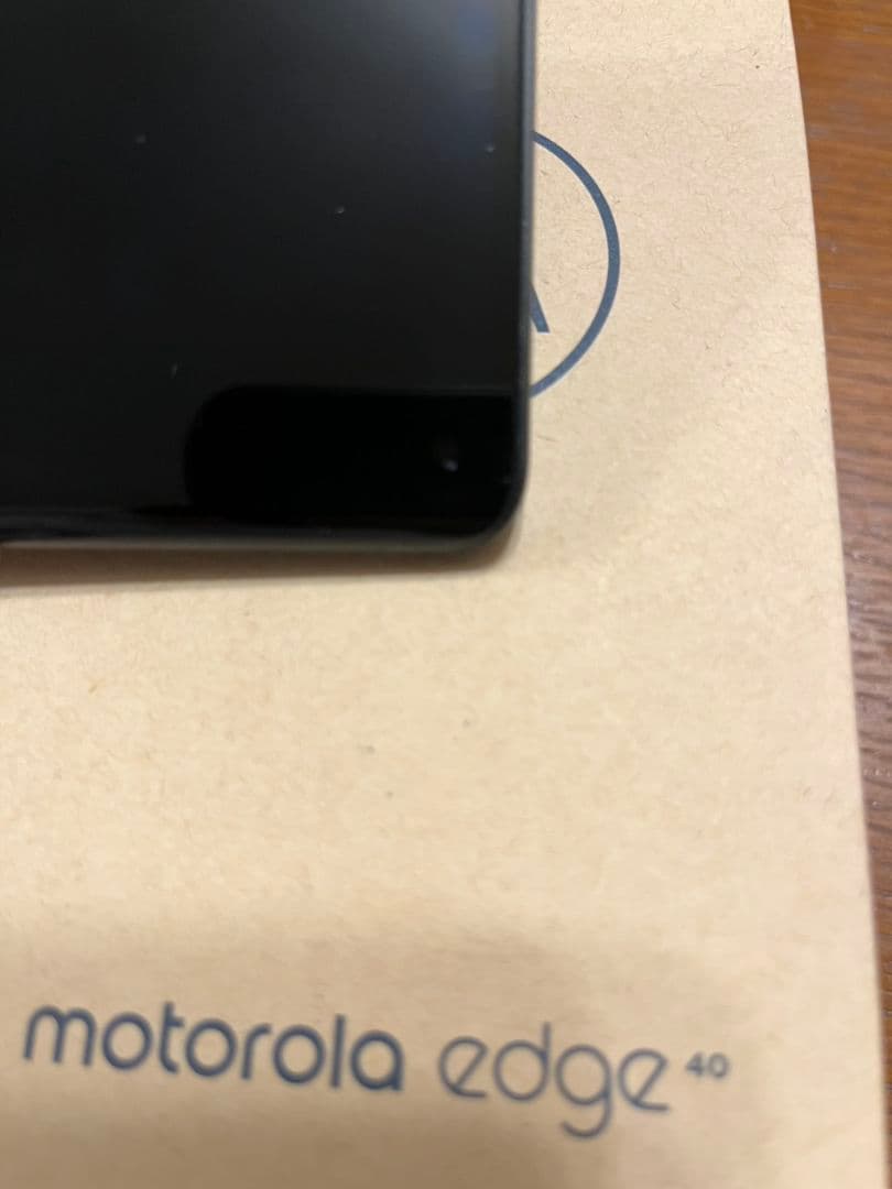 【早い者勝ち】美品モトローラ motorola edge40 イクリプスブラック